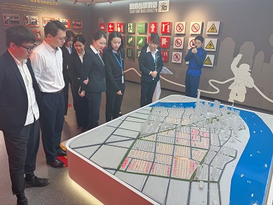 消防安全知識互動沙盤展示_百強物業(yè)公司